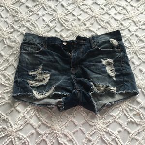 Distressed Shorts